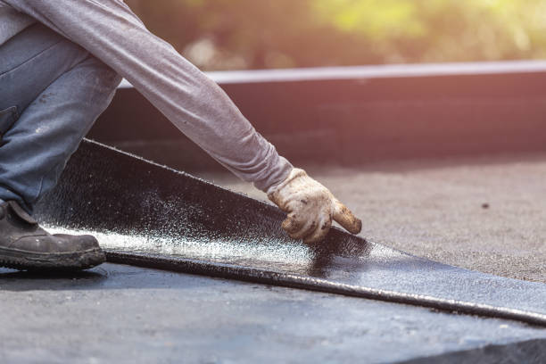 Professional Interior Drainage System technician working in Kingston, WA